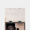 AlderGrove Matte Black Titanium | Custom Automatic Mechanical Wood Watch For Men