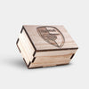 Best Arsenal F.C. Mahogany And Walnut Wood Chronograph Watch - Engraved In Nature