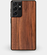 Best Walnut Wood Galaxy S21 Ultra Case - Custom Engraved S21 Ultra Cover - Engraved In Nature