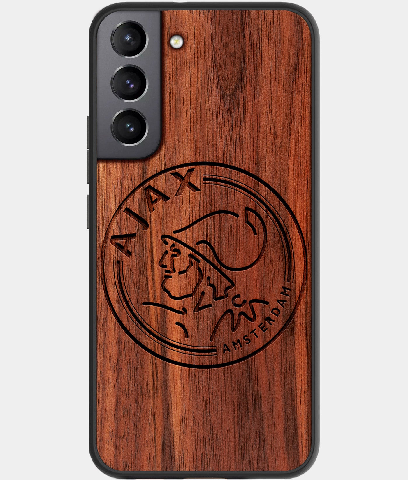 Best Wood AFC Ajax Samsung Galaxy S23 Case - Custom Engraved Cover - Engraved In Nature
