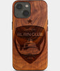Custom Al Ain FC iPhone Case - Carved Wood Personalized Al Ain FC iPhone Covers