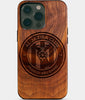 Custom Wood Al Jazira Club iPhone Cases - Personalized Al Jazira Club Gifts For Men - 2022 Al Jazira Club Christmas Gifts - Carved Wood Custom Abu Dhabi Gift For Him - Monogrammed unusual Emirati iPhone 14 | iPhone 14 Pro | 14 Plus Covers | iPhone 13 | iPhone 13 Pro | iPhone 13 Pro Max | iPhone 12 Pro Max | iPhone 12 By Engraved In Nature