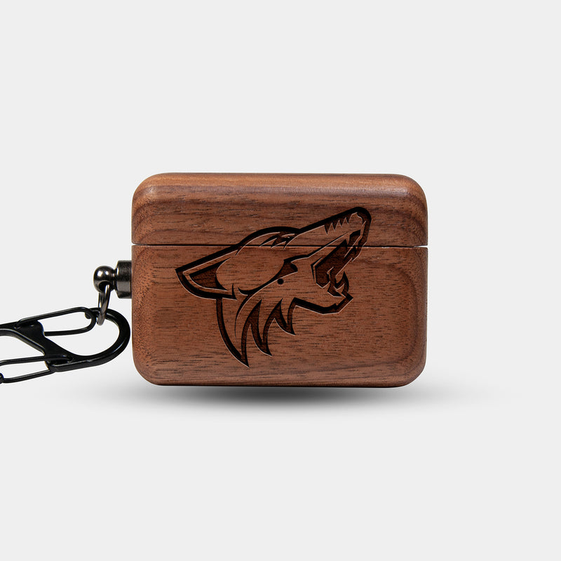Custom Arizona Coyotes AirPods Cases | AirPods | AirPods Pro | AirPods Pro 2 Case - Carved Wood Arizona Coyotes AirPods Cover - Eco-friendly Arizona Coyotes AirPods Case - Custom Arizona Coyotes Gift For Him - Monogrammed Personalized AirPods Cover By Engraved In Nature