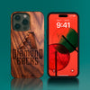 Custom Arizona Diamondbacks iPhone 14/14 Pro/14 Pro Max/14 Plus Case - Carved Wood Diamondbacks Cover