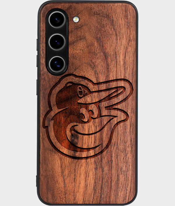 Best Wood Baltimore Orioles Galaxy S24 Case - Custom Engraved Cover - Engraved In Nature