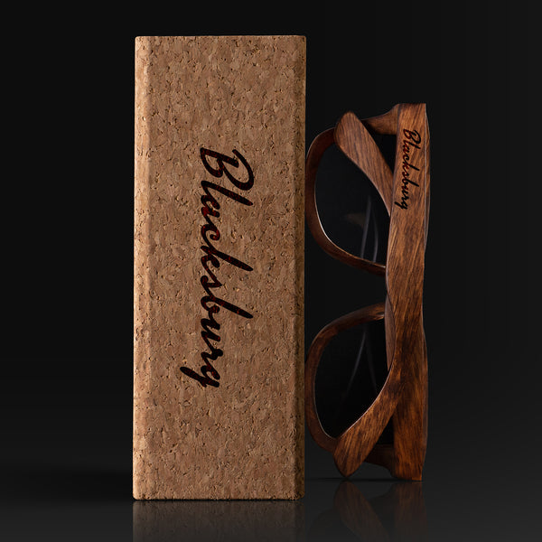 Blacksburg Virginia II Wood Sunglasses with custom engraving. Custom Blacksburg Virginia II Gifts For Men -  Sustainable Blacksburg Virginia II eco friendly products - Personalized Blacksburg Virginia II Birthday Gifts - Unique Blacksburg Virginia II travel Souvenirs and gift shops. Blacksburg Virginia II Wayfarer Eyewear and Shades wiith Box