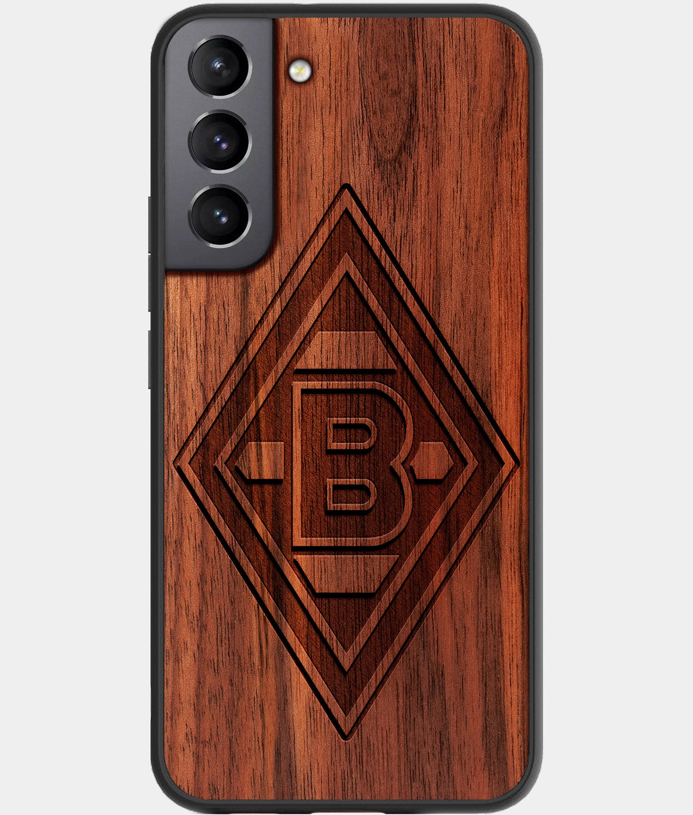 Best Wood Borussia Monchengladbach Samsung Galaxy S22 Case - Custom Engraved Cover - Engraved In Nature
