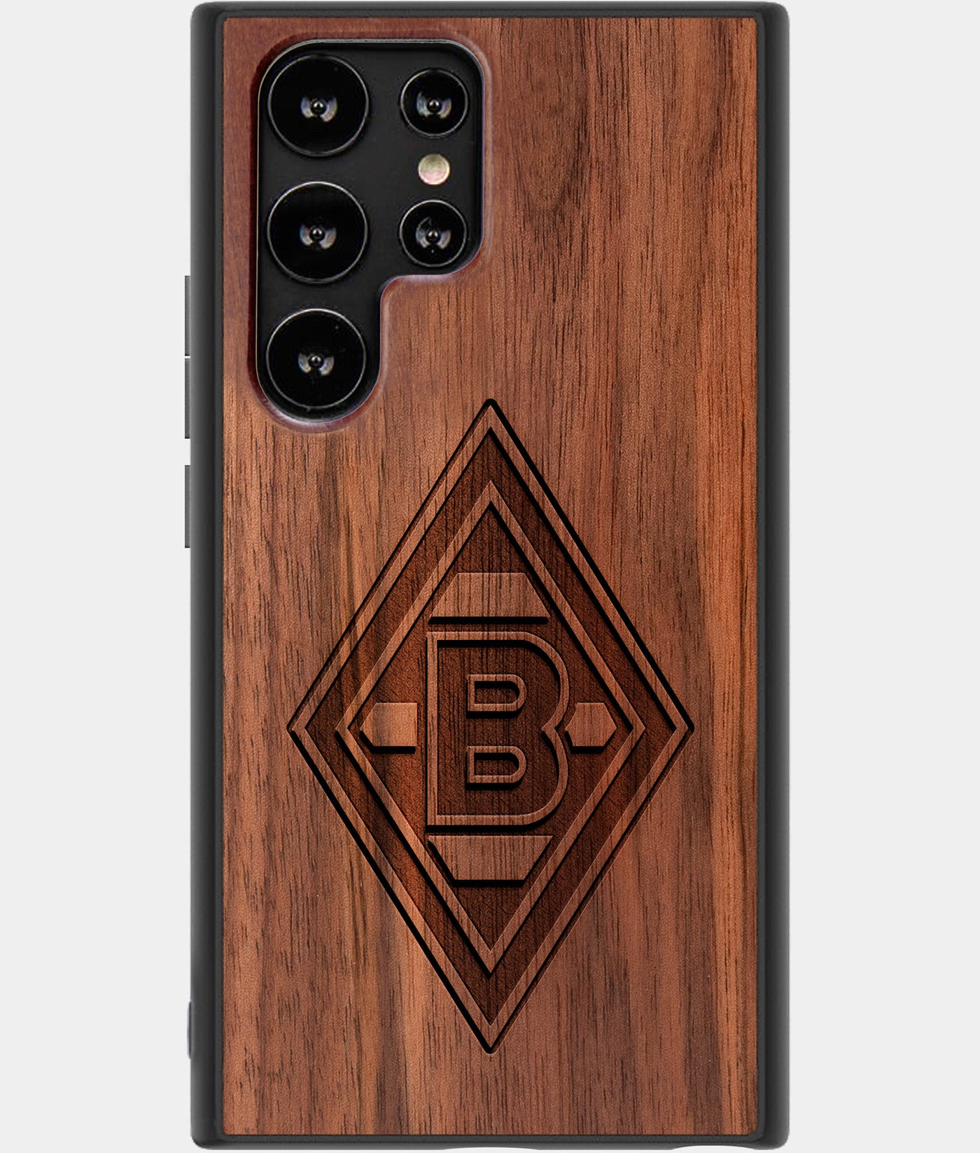 Best Wood Borussia Monchengladbach Samsung Galaxy S23 Ultra Case - Custom Engraved Cover - Engraved In Nature