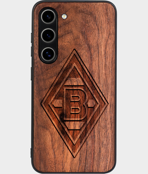 Best Wood Borussia Monchengladbach Galaxy S24 Case - Custom Engraved Cover - Engraved In Nature