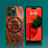 Custom Boston Bruins iPhone 14/14 Pro/14 Pro Max/14 Plus Case - Carved Wood Boston Bruins Cover
