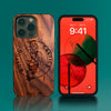 Custom Boston Celtics iPhone 14/14 Pro/14 Pro Max/14 Plus Case - Carved Wood Celtics Cover