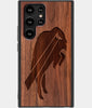 Best Wood Buffalo Bills Samsung Galaxy S23 Ultra Case - Custom Engraved Cover - Engraved In Nature