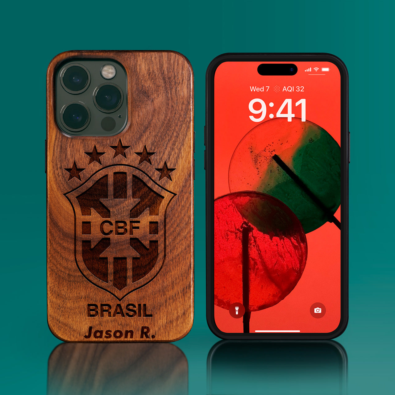 Personalized CBF Brasil Football iPhone 14/14 Pro/14 Pro Max/14 Plus Case - Carved Wood CBF Brasil Football Cover - Eco-friendly CBF Brasil Football Brasil iPhone 14 Case - Custom CBF Brasil Football  Gift For Him - CBF Brasil Football Gifts For Men - 2022 CBF Brasil Football Christmas Gifts - Monogrammed unusual CBF Brasil Football gifts iPhone 14 | iPhone 14 Pro | 14 Plus Covers | iPhone 13 | iPhone 13 Pro | iPhone 13 Pro Max | iPhone 12 Pro Max | iPhone 12 by Engraved In Nature
