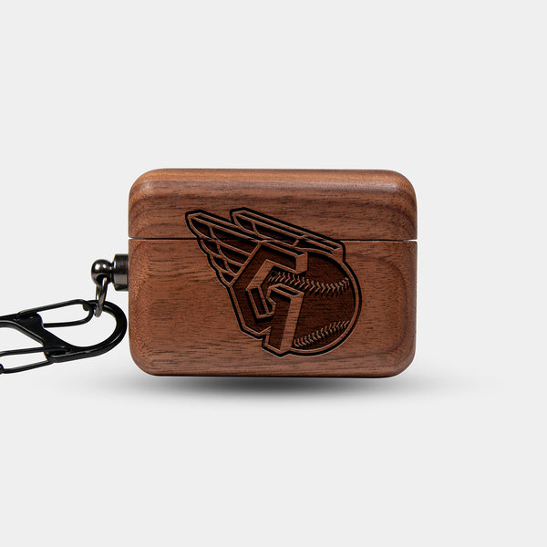 Custom Cleveland Guardians AirPods Cases | AirPods | AirPods Pro | AirPods Pro 2 Case - Carved Wood Guardians AirPods Cover - Eco-friendly Cleveland Guardians AirPods Case - Custom Cleveland Guardians Gift For Him - Monogrammed Personalized AirPods Cover By Engraved In Nature