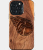 Custom Cleveland Guardians iPhone 15/15 Pro/15 Pro Max/15 Plus Case - Wood Guardians Cover - Eco-friendly Cleveland Guardians iPhone 15 Case - Carved Wood Custom Cleveland Guardians Gift For Him - Monogrammed Personalized iPhone 15 Cover By Engraved In Nature