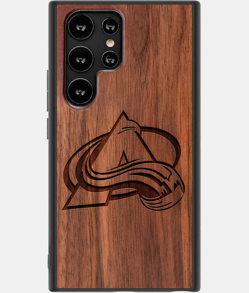 Best Wood Colorado Avalanche Samsung Galaxy S23 Ultra Case - Custom Engraved Cover - Engraved In Nature