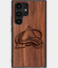 Best Wood Colorado Avalanche Samsung Galaxy S23 Ultra Case - Custom Engraved Cover - Engraved In Nature