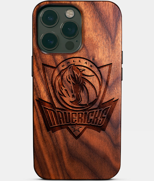 Custom Dallas Mavericks iPhone 14/14 Pro/14 Pro Max/14 Plus Case - Wood Mavericks Cover - Eco-friendly Dallas Mavericks iPhone 14 Case - Carved Wood Custom Dallas Mavericks Gift For Him - Monogrammed Personalized iPhone 14 Cover By Engraved In Nature