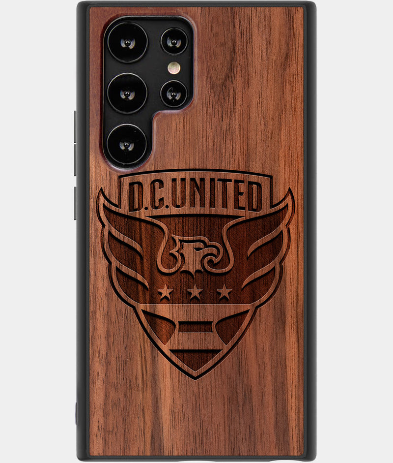 Best Wood D.C. United Samsung Galaxy S22 Ultra Case - Custom Engraved Cover - Engraved In Nature