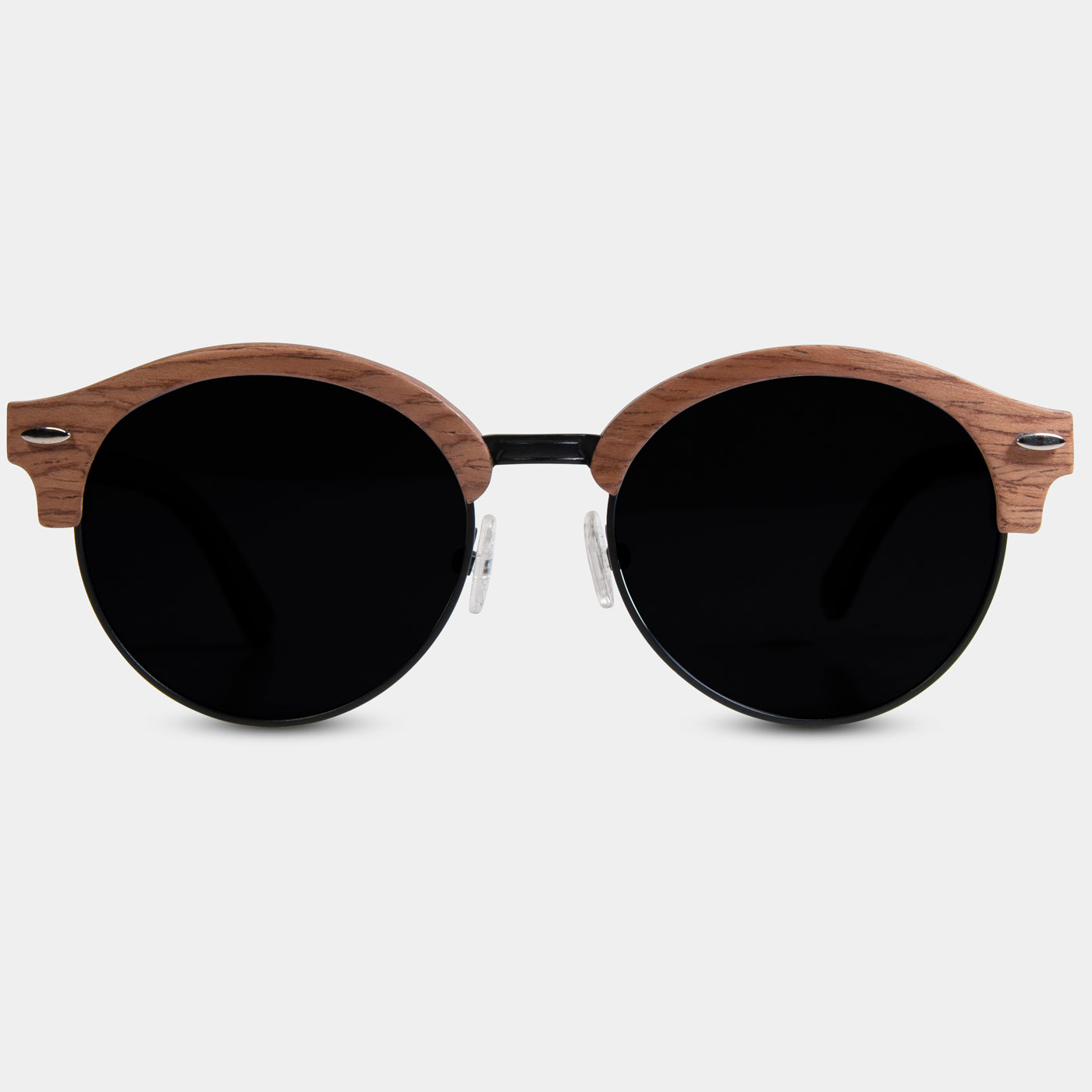 Best Custom Engraved Browline Oak Wood Sunglasses | Yosemite - Engraved In Nature