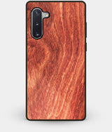 Best Custom Engraved Mahogany Wood Note 10 Case - Engraved In Nature