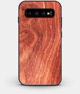 Best Custom Engraved Mahogany Wood Galaxy S10 Plus Case - Engraved In Nature