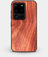 Best Custom Engraved Mahogany Wood Galaxy S20 Ultra Case - Engraved In Nature