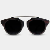 Best Custom Engraved Matte Black Oak Wood Sunglasses | Mohave Desert - Engraved In Nature
