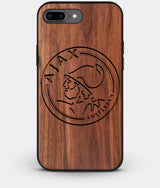 Best Custom Engraved Walnut Wood AFC Ajax iPhone 7 Plus Case - Engraved In Nature