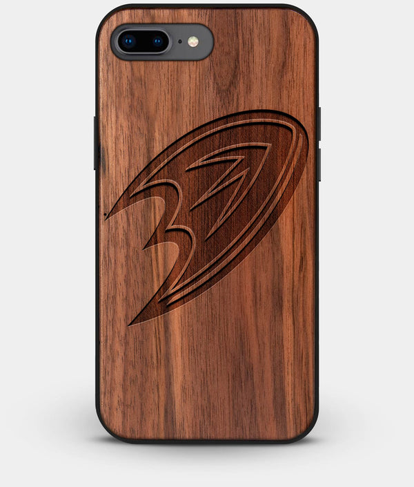 Best Custom Engraved Walnut Wood Anaheim Ducks iPhone 7 Plus Case - Engraved In Nature