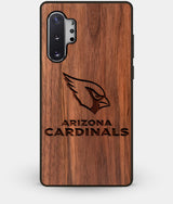 Best Custom Engraved Walnut Wood Arizona Cardinals Note 10 Plus Case - Engraved In Nature