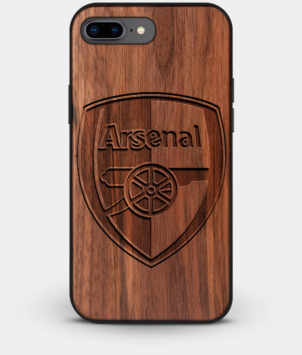 Best Custom Engraved Walnut Wood Arsenal F.C. iPhone 7 Plus Case - Engraved In Nature