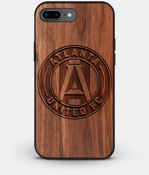 Best Custom Engraved Walnut Wood Atlanta United FC iPhone 7 Plus Case - Engraved In Nature