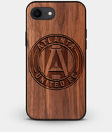 Best Custom Engraved Walnut Wood Atlanta United FC iPhone 8 Case - Engraved In Nature