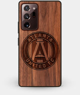 Best Custom Engraved Walnut Wood Atlanta United FC Note 20 Ultra Case - Engraved In Nature
