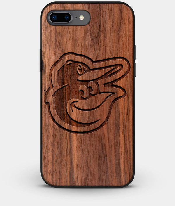 Best Custom Engraved Walnut Wood Baltimore Orioles iPhone 7 Plus Case - Engraved In Nature