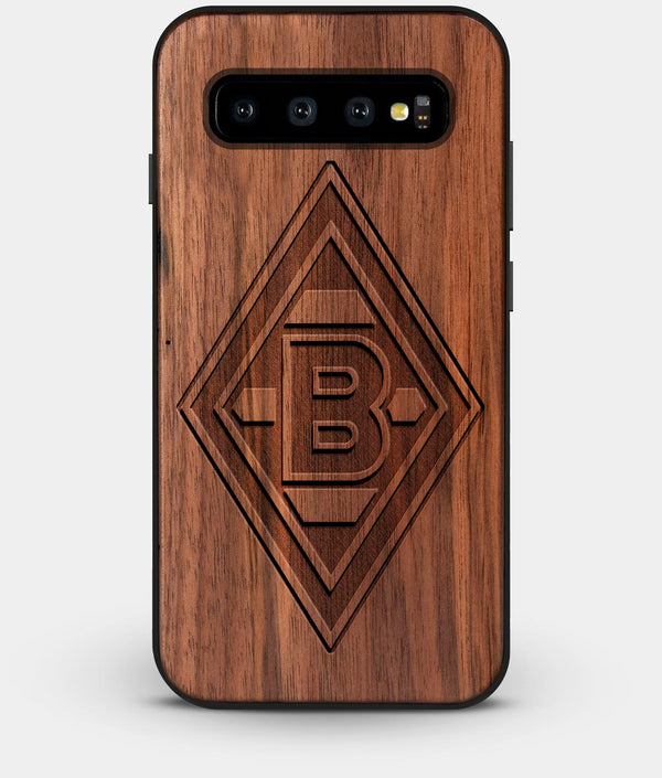 Best Custom Engraved Walnut Wood Borussia Monchengladbach Galaxy S10 Case - Engraved In Nature