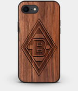 Best Custom Engraved Walnut Wood Borussia Monchengladbach iPhone 8 Case - Engraved In Nature