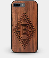 Best Custom Engraved Walnut Wood Borussia Monchengladbach iPhone 8 Plus Case - Engraved In Nature