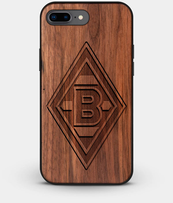 Best Custom Engraved Walnut Wood Borussia Monchengladbach iPhone 8 Plus Case - Engraved In Nature