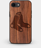 Best Custom Engraved Walnut Wood Boston Red Sox iPhone 8 Case - Engraved In Nature