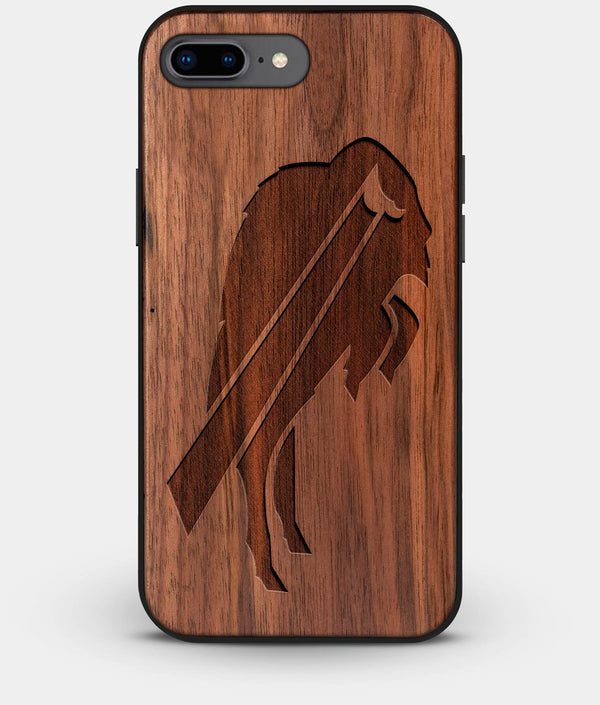 Best Custom Engraved Walnut Wood Buffalo Bills iPhone 7 Plus Case - Engraved In Nature