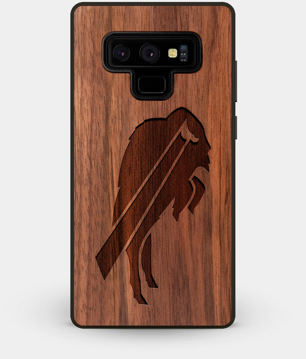Best Custom Engraved Walnut Wood Buffalo Bills Note 9 Case - Engraved In Nature