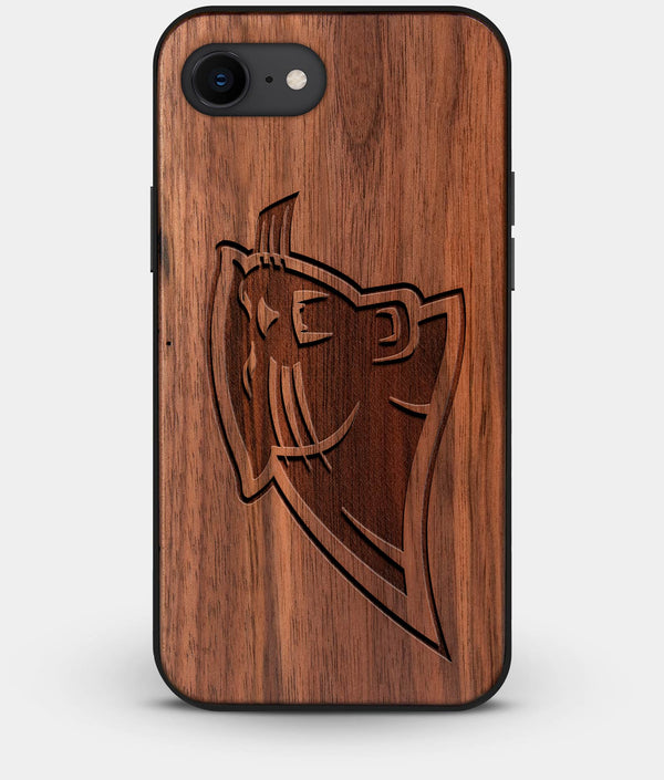 Best Custom Engraved Walnut Wood Carolina Panthers iPhone 7 Case - Engraved In Nature