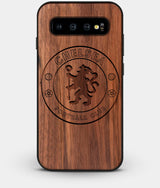 Best Custom Engraved Walnut Wood Chelsea F.C. Galaxy S10 Case - Engraved In Nature