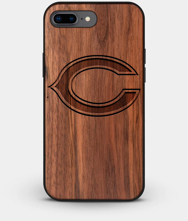 Best Custom Engraved Walnut Wood Chicago Bears iPhone 7 Plus Case - Engraved In Nature