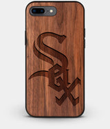 Best Custom Engraved Walnut Wood Chicago White Sox iPhone 8 Plus Case - Engraved In Nature