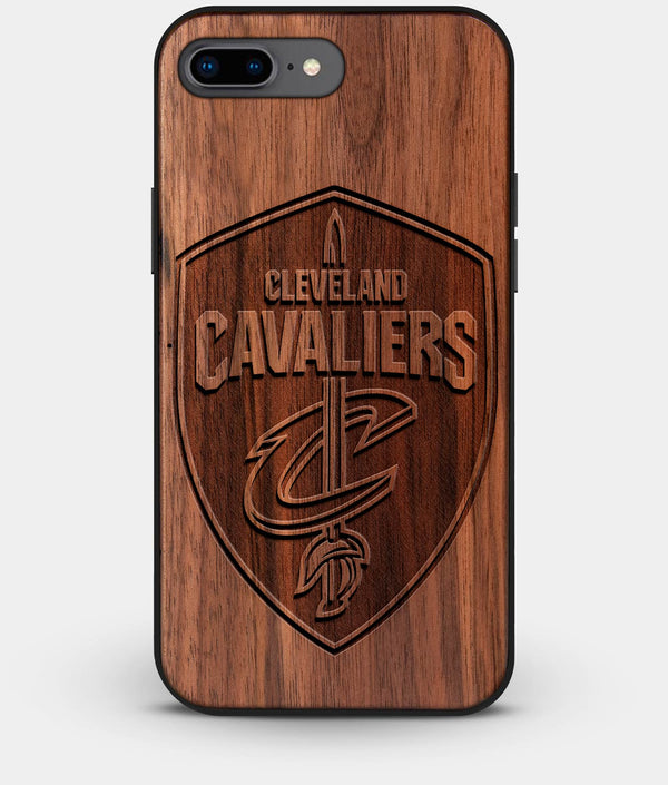 Best Custom Engraved Walnut Wood Cleveland Cavaliers iPhone 8 Plus Case - Engraved In Nature