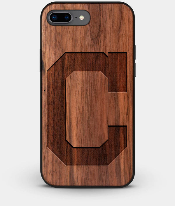 Best Custom Engraved Walnut Wood Cleveland Indians iPhone 8 Plus Case - Engraved In Nature