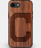 Best Custom Engraved Walnut Wood Cleveland Indians iPhone SE Case - Engraved In Nature